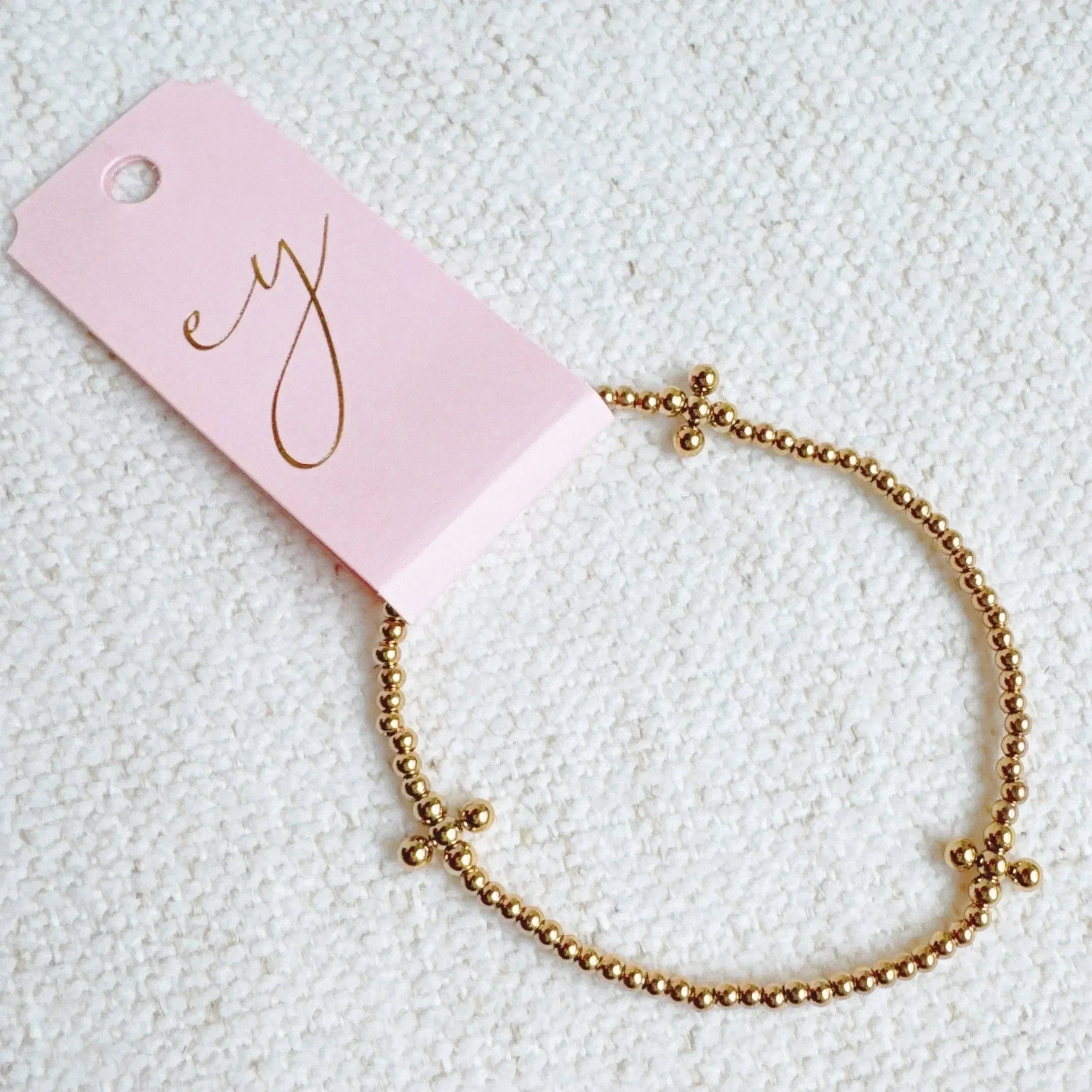 Bracelet extensible Dot Dot Golden Cross
