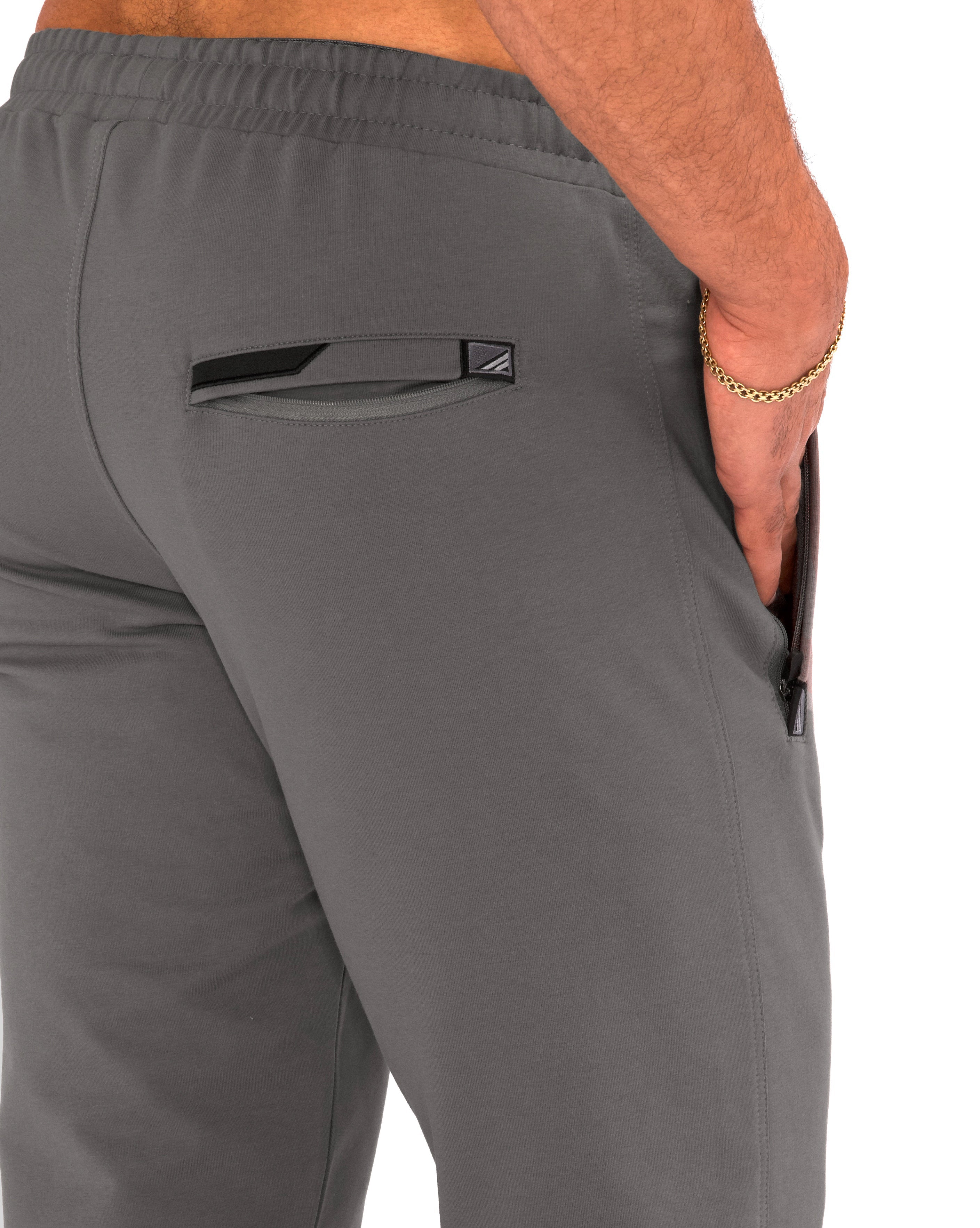 Pantalon de jogging athlétique confortable toute la journée - Fuselé (Coupe longue)