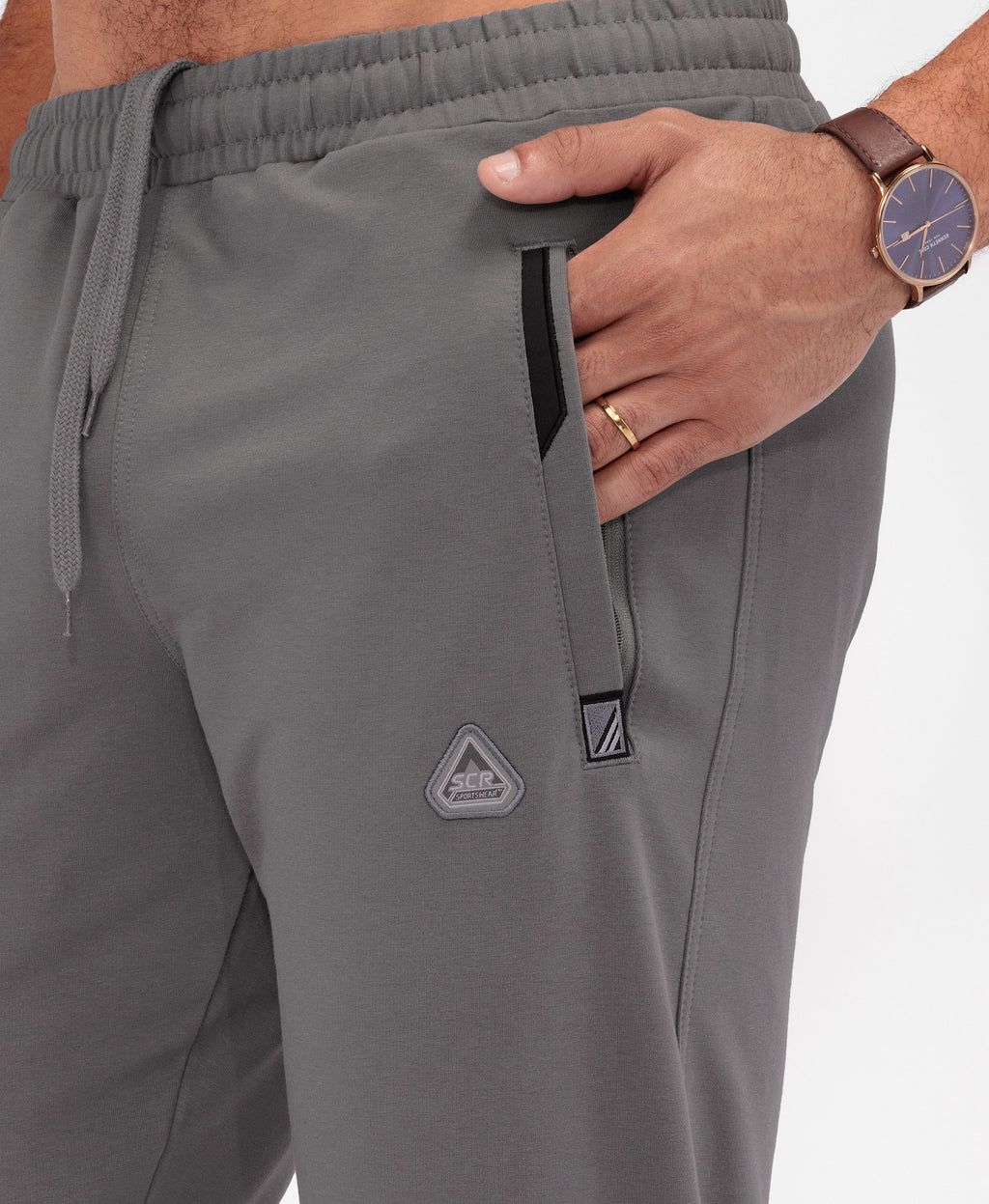Pantalon de jogging athlétique confortable toute la journée - Fuselé (Coupe longue)