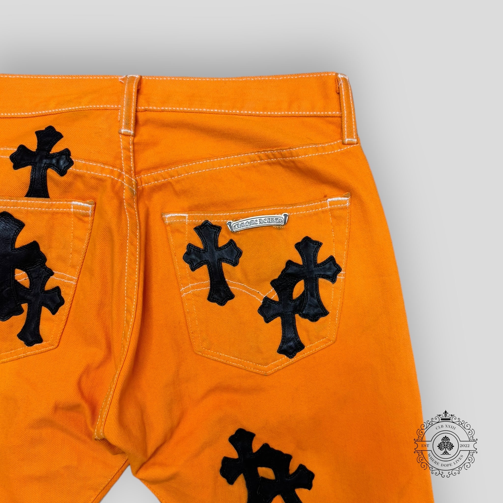 Chrome Hearts Off White Gallery Dept. Jean Évasé