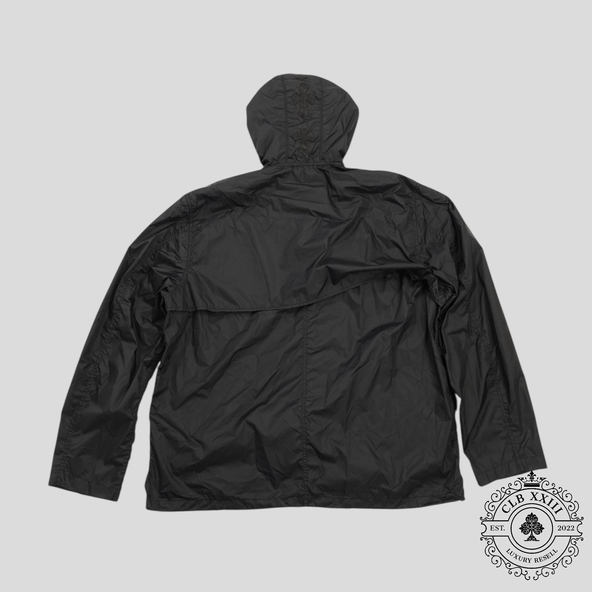 Coupe-vent en nylon Chrome Hearts noir
