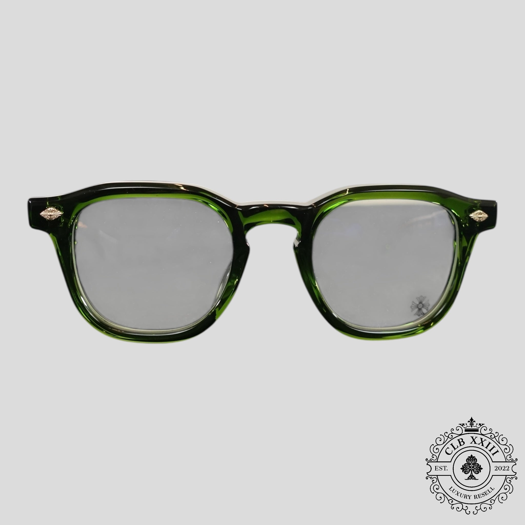 Lunettes Chrome Hearts Chirp Chirp vertes