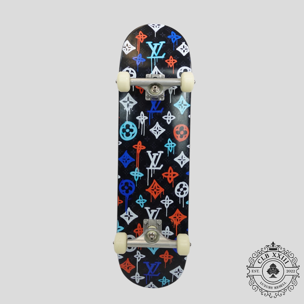 Skateboard Monogram Graffiti Louis Vuitton