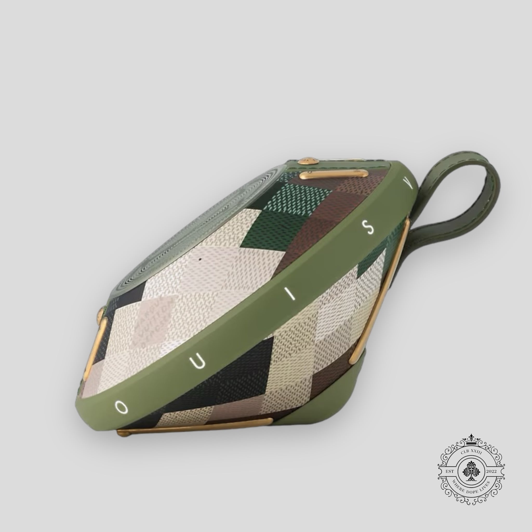 Haut-parleur Nanogram Louis Vuitton en Damoflage
