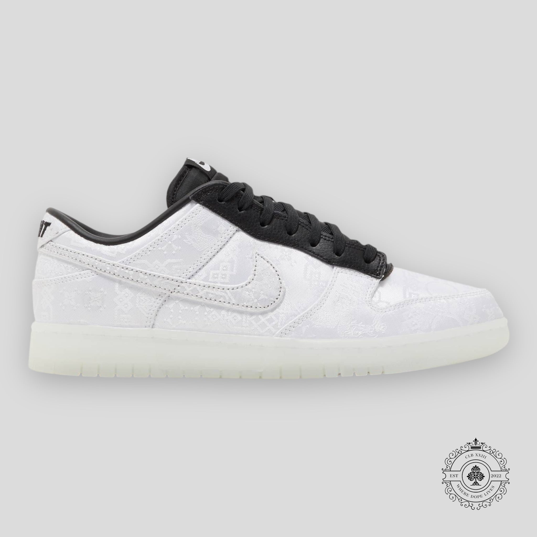 Nike Dunk Low CLOT Fragment Blanc