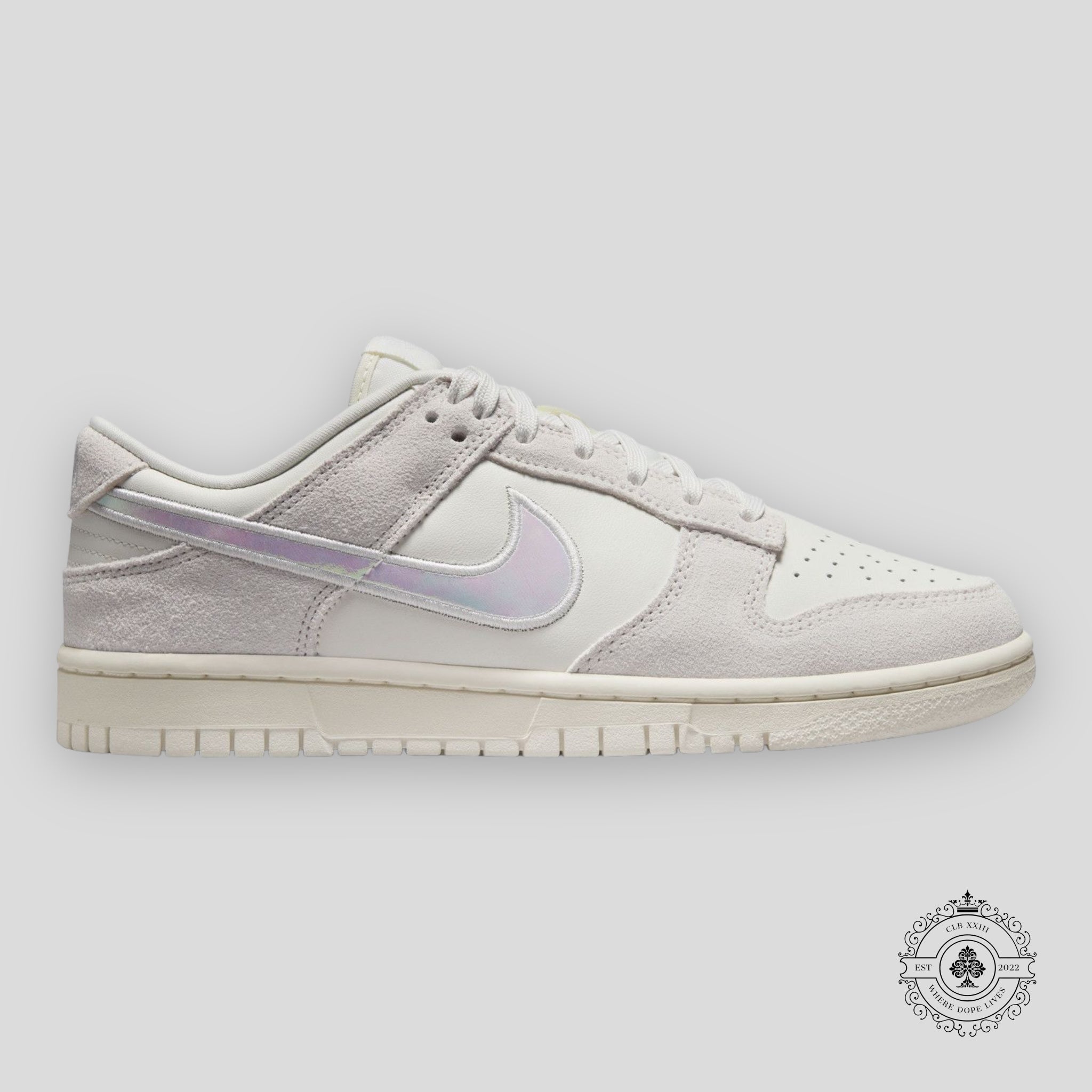 Nike Dunk Low W Voile Swoosh Irisé