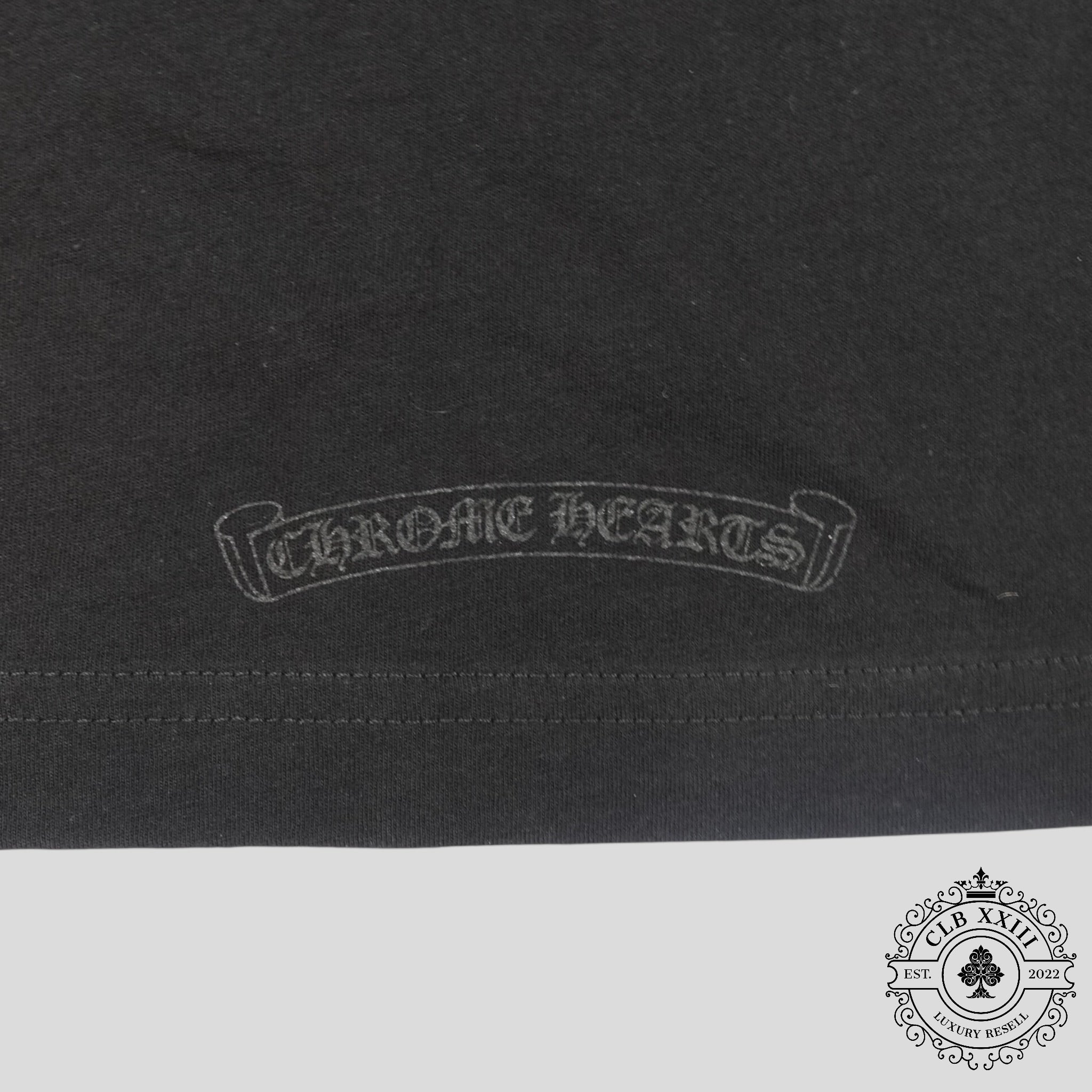 Chrome Hearts Triple Black Miami Exclusif Manches Longues