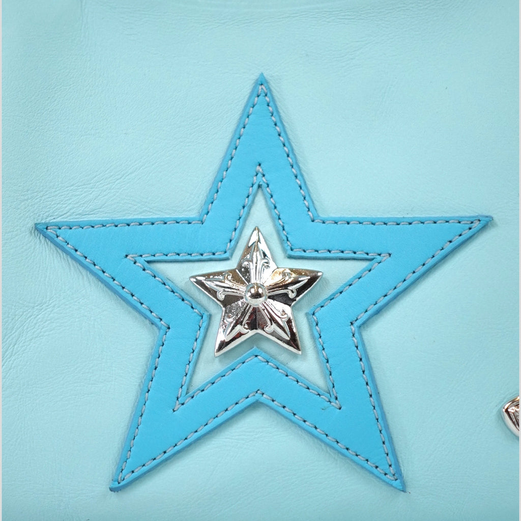 Sac Chrome Hearts Star Patch Nip & Tuck bleu