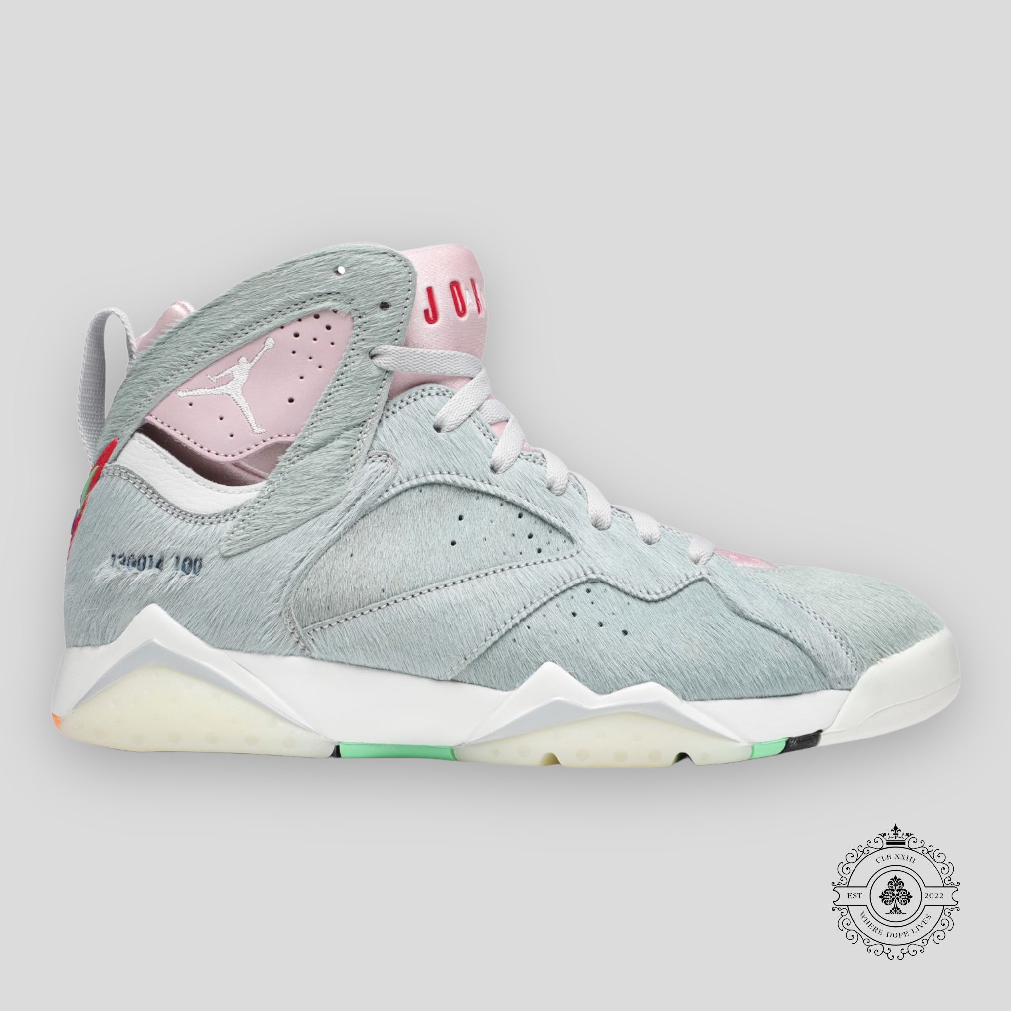 Air Jordan 7 Rétro Gris neutre Hare