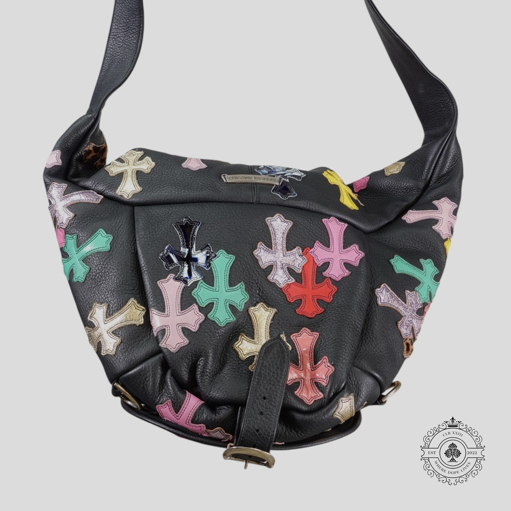 Sac banane Chrome Hearts XXL multicolore