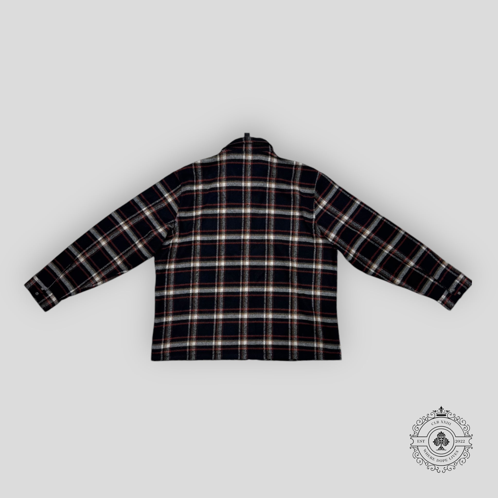 Surchemise en flanelle Chrome Hearts