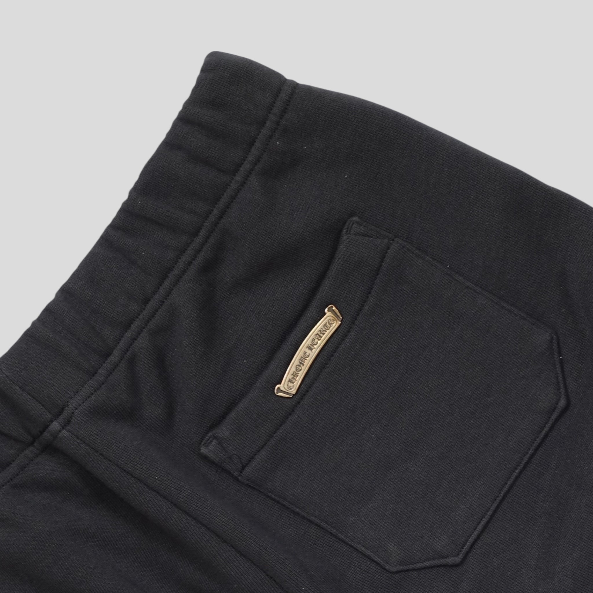 Shorts molletonnés Chrome Hearts Paper Jam noirs