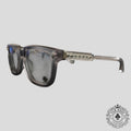 Lunettes ambidextres Chrome Hearts gris mat