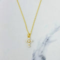 Collier Croix en Nacre
