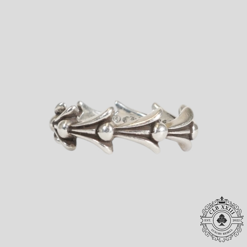 Bague Chrome Hearts Crosstail en argent