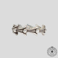Bague Chrome Hearts Crosstail en argent