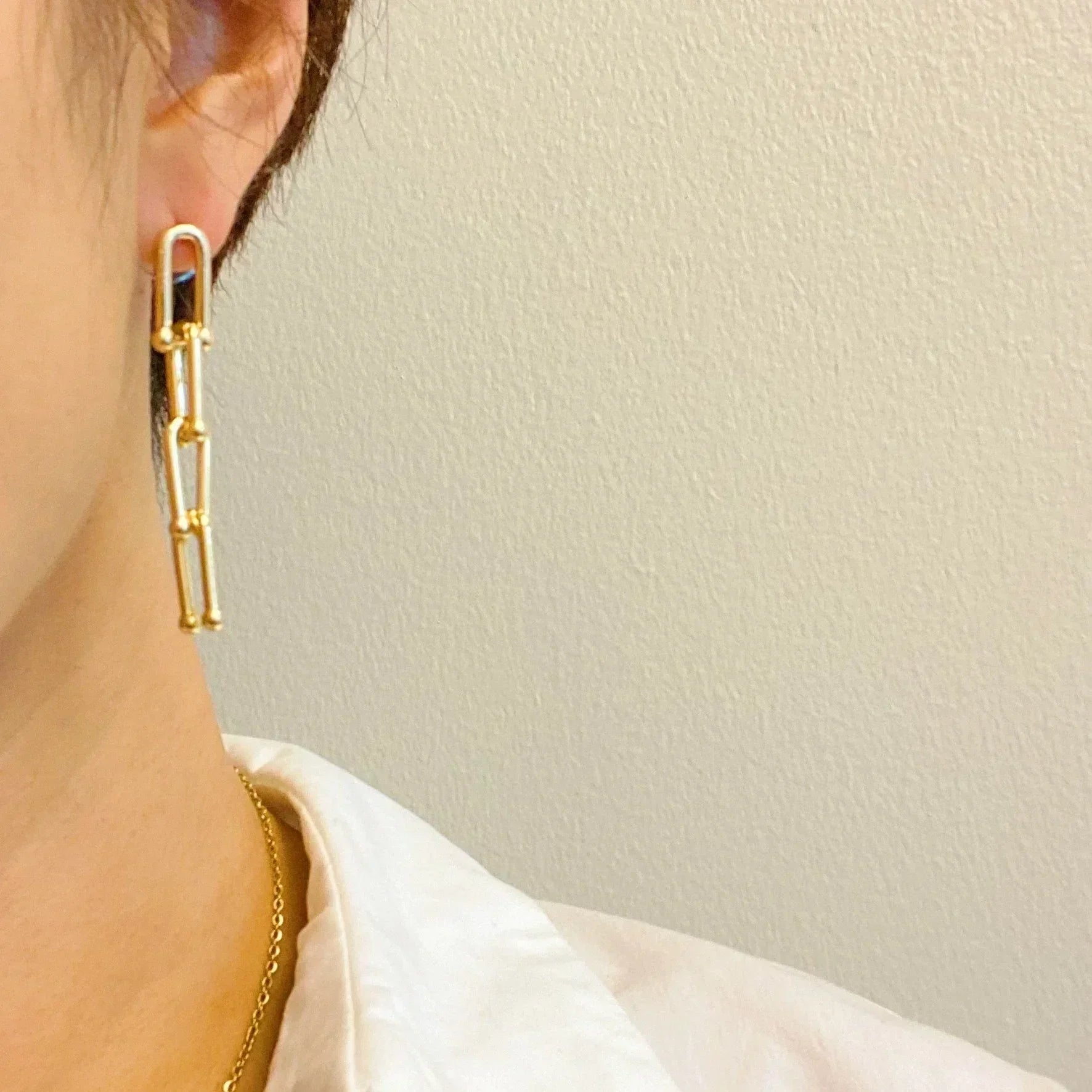 Boucles d'oreilles Maillons d'amour
