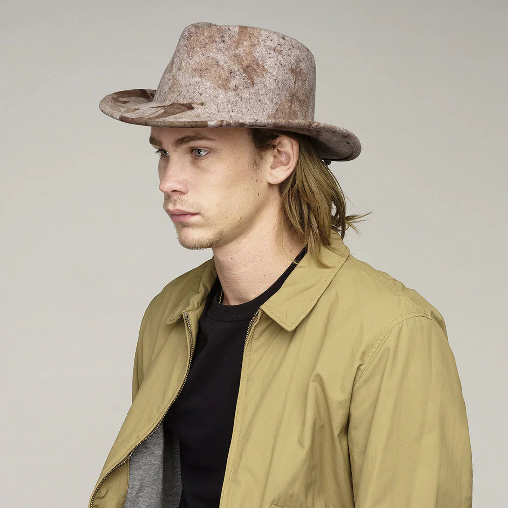 Bailey EDC - Chapeau fedora en feutre de laine LiteFelt