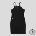 Débardeur noir pour femme Chrome Hearts avec logo Plus