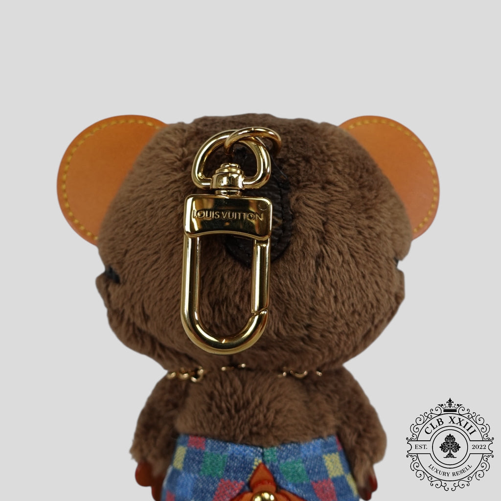 Louis Vuitton Bijou de sac LV Bear Bleu