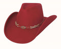 Bullhide Emotionally Charged - Chapeau de cowboy en feutre de laine malléable