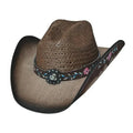 Chapeau de cowgirl en paille Bullhide Enchanted