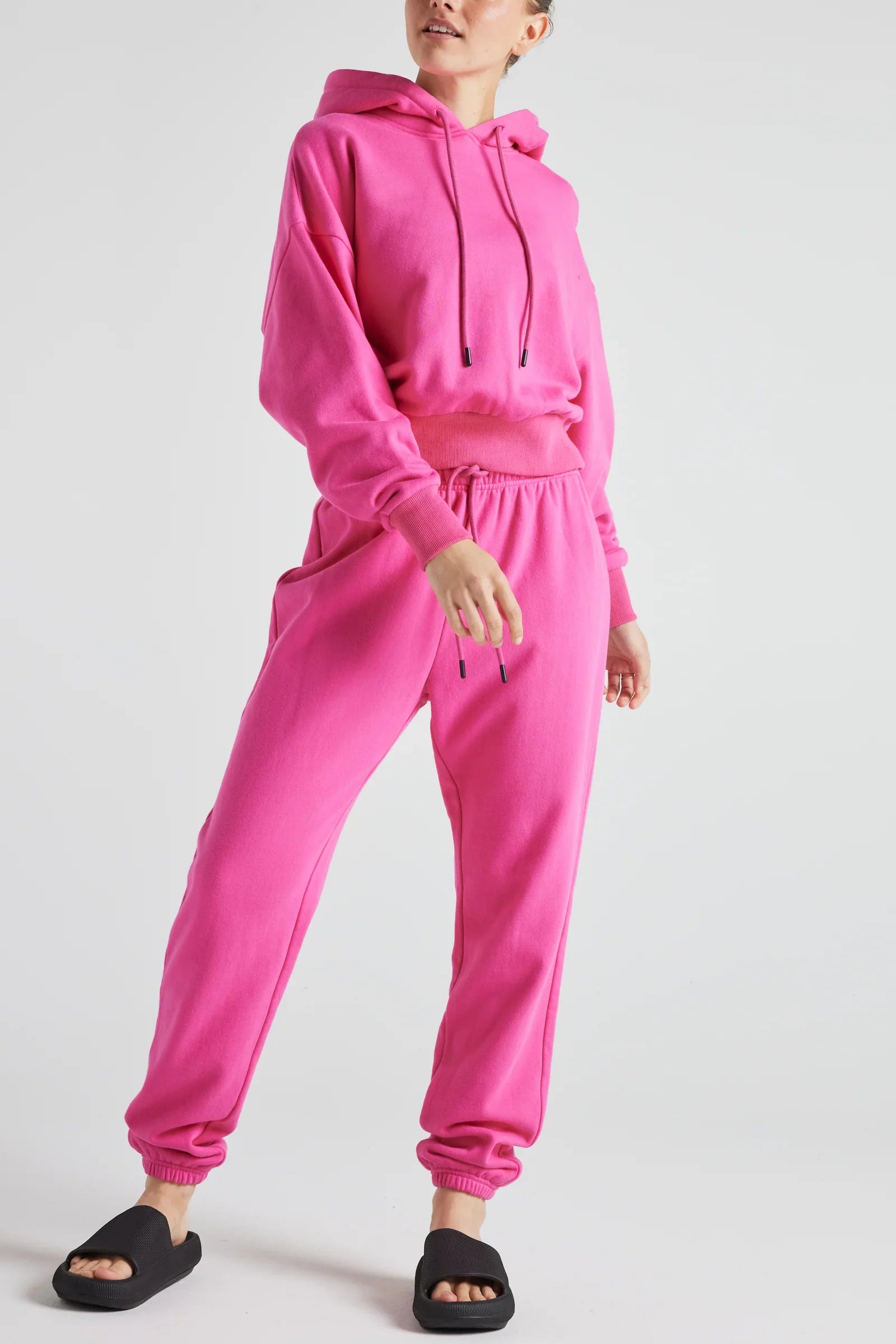 Jogging polaire électrique ROSE