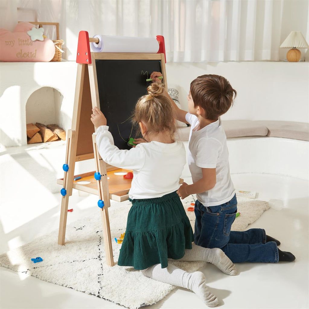 Chevalet d'art 3-en-1 Tiny Land® pour enfants