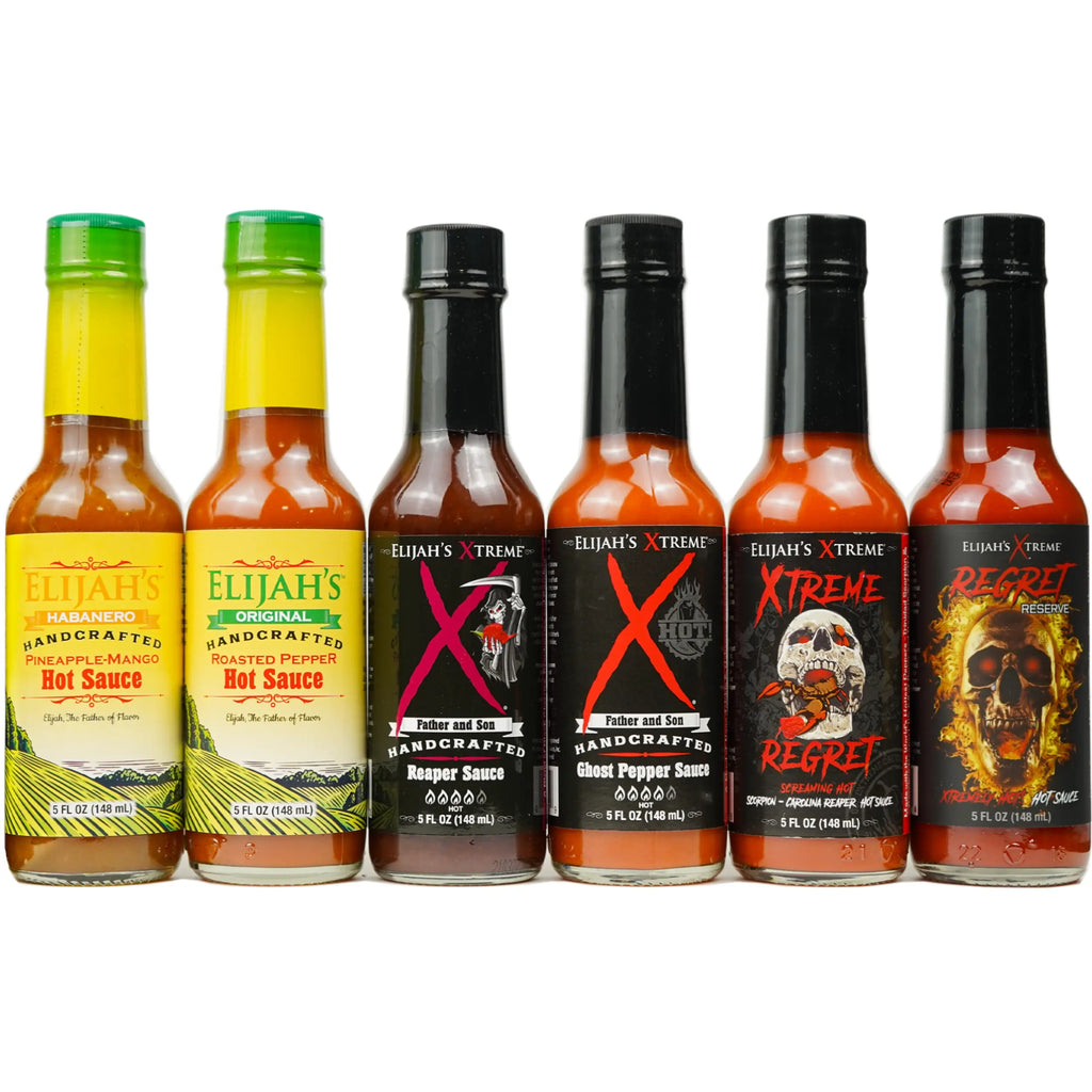Toute la collection de sauces piquantes