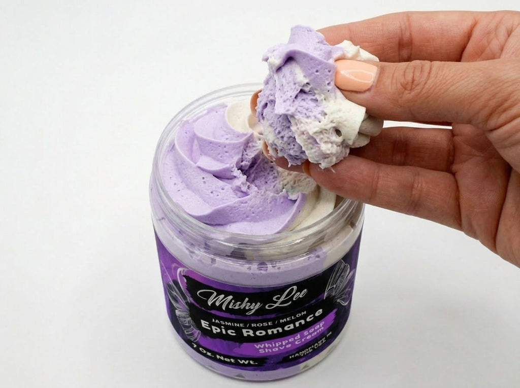 Crème fouettée pour le corps et de rasage Epic Romance