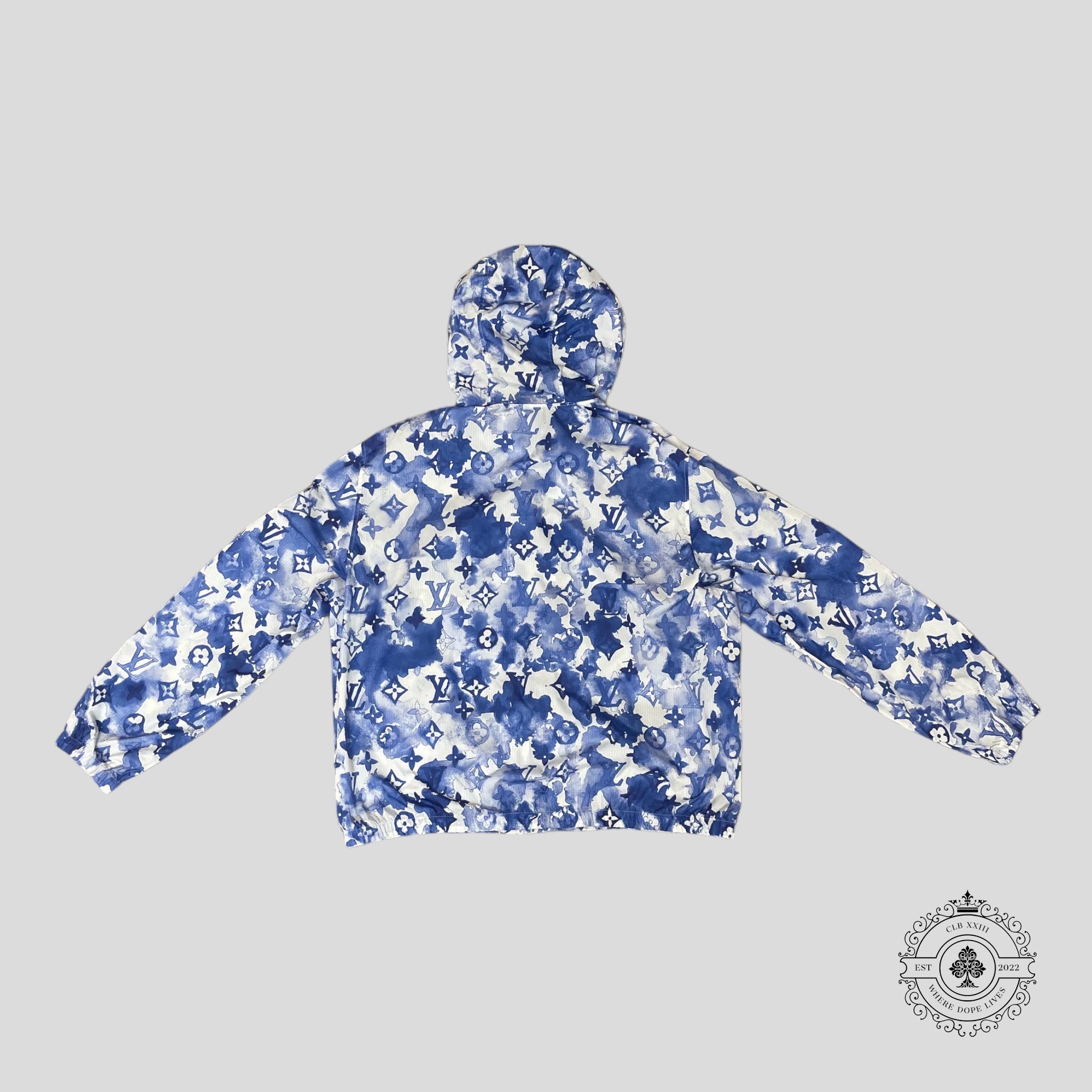 Coupe-vent Monogram Watercolor Louis Vuitton - Bleu