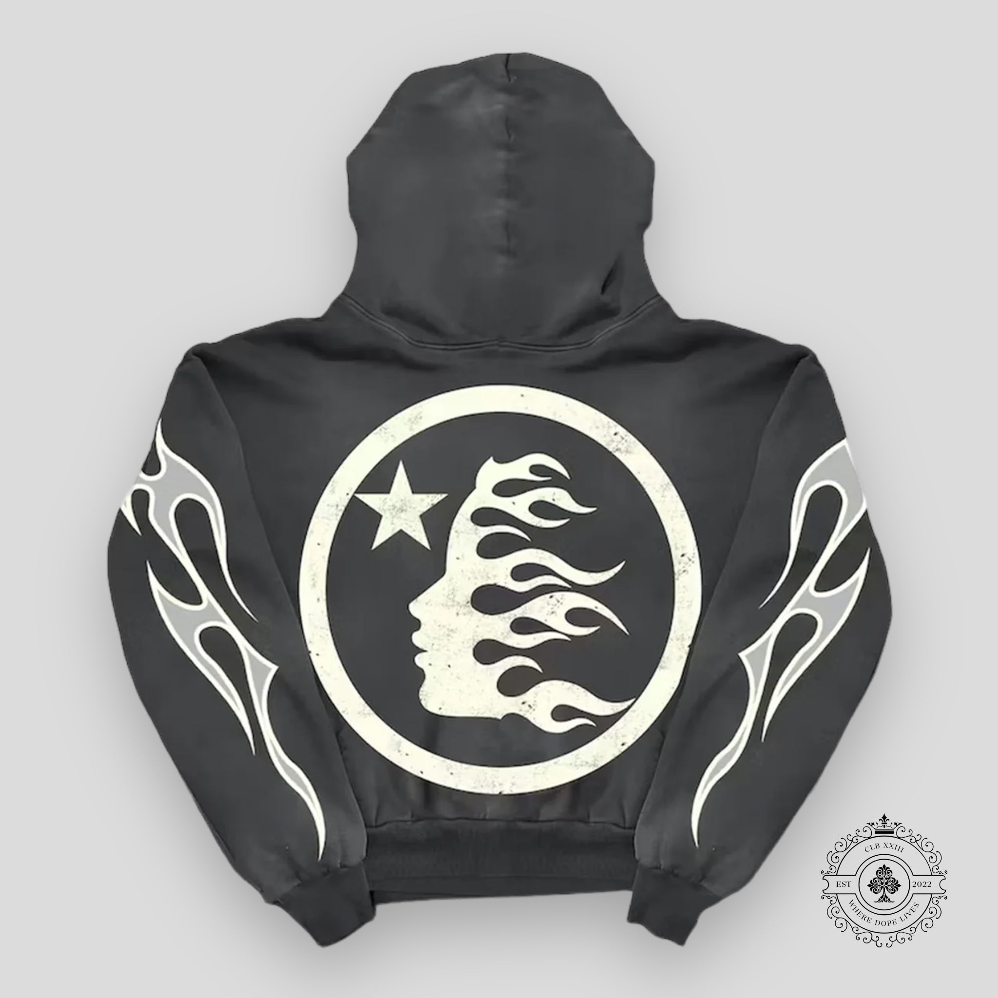 Sweat à capuche Hellstar Sport noir