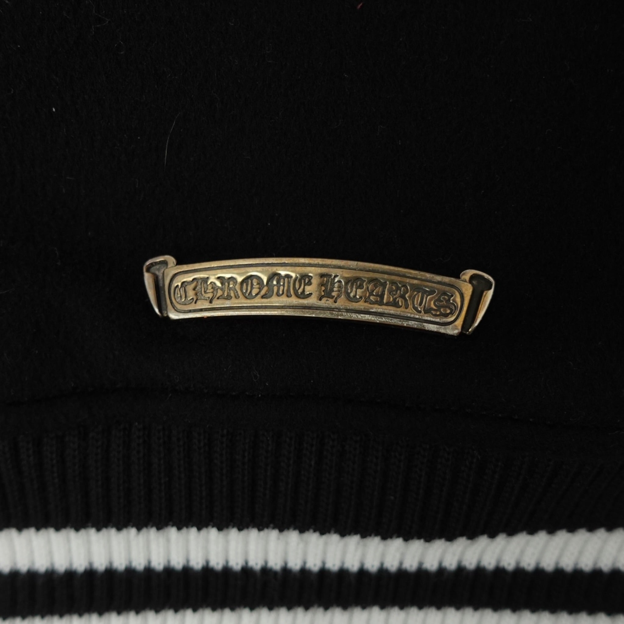 Blouson universitaire Chrome Hearts avec patch aigle