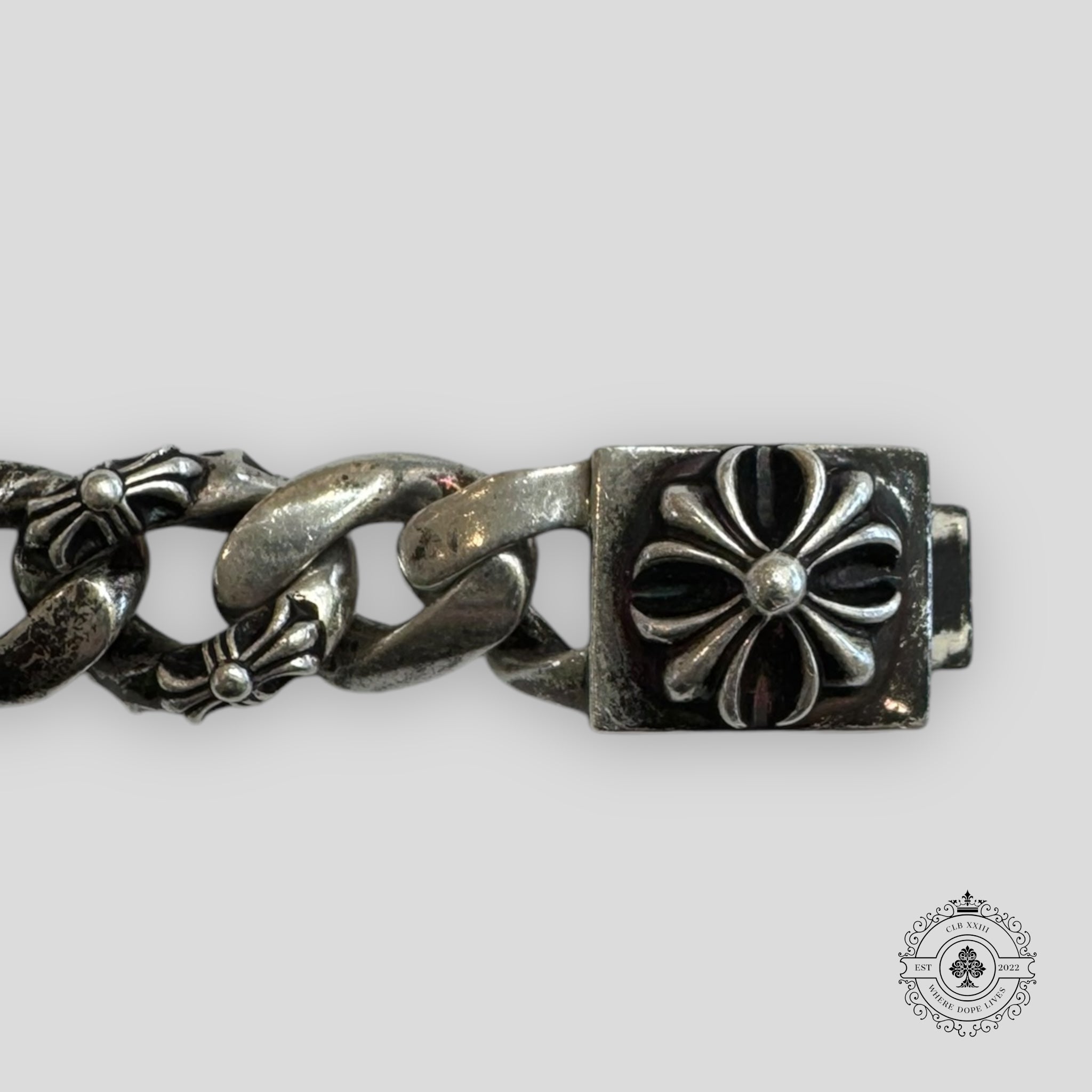 Bracelet Fancy Link Chrome Hearts