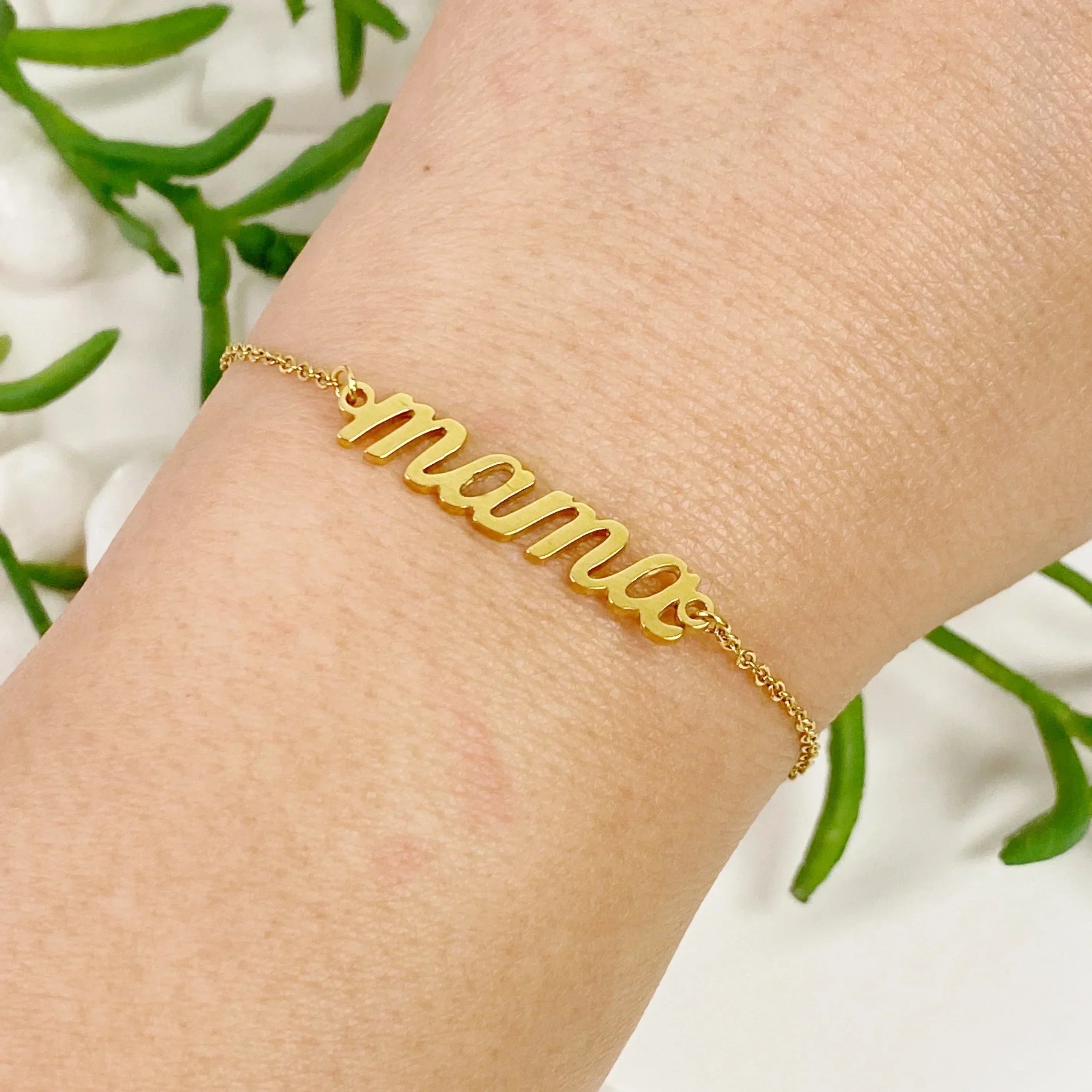 Bracelet maman à cordon coulissant