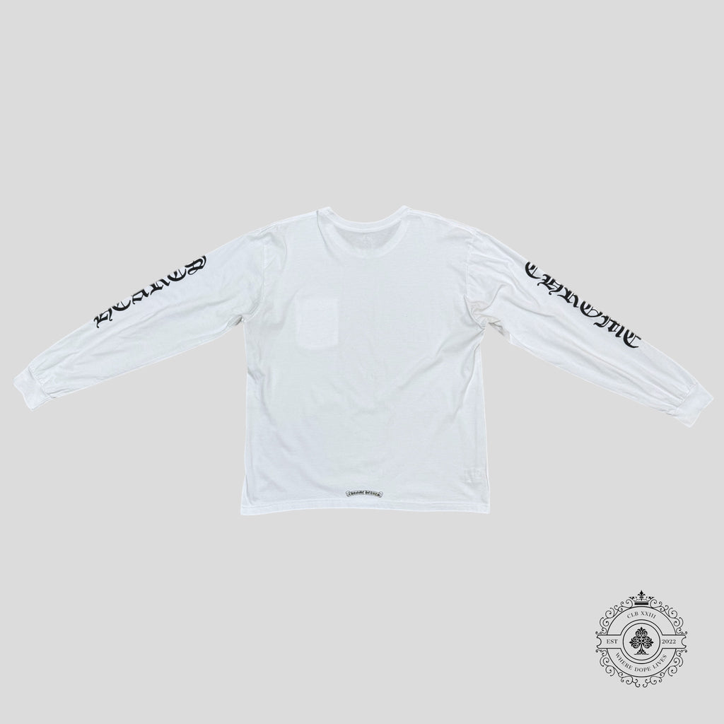 T-shirt à manches longues Chrome Hearts blanc