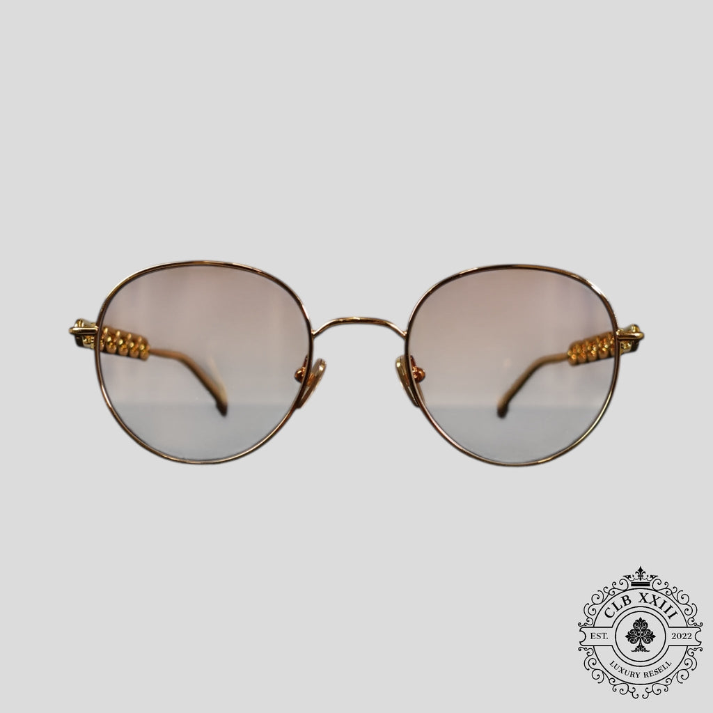Lunettes chaîne Louis Vuitton dorées
