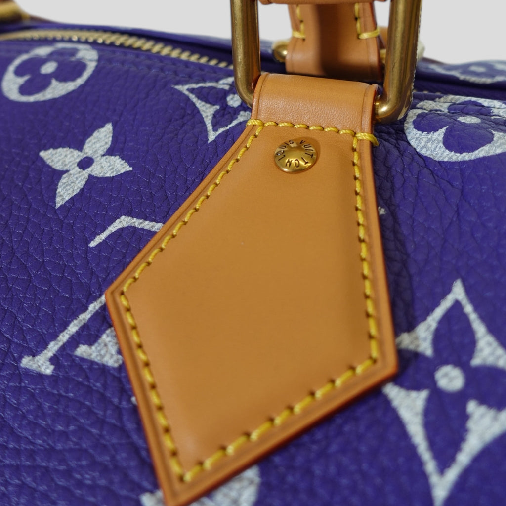Sac Louis Vuitton Speedy P9 Bandoulière 40 violet