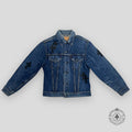 Veste en jean Chrome Hearts Levi's à écussons croix