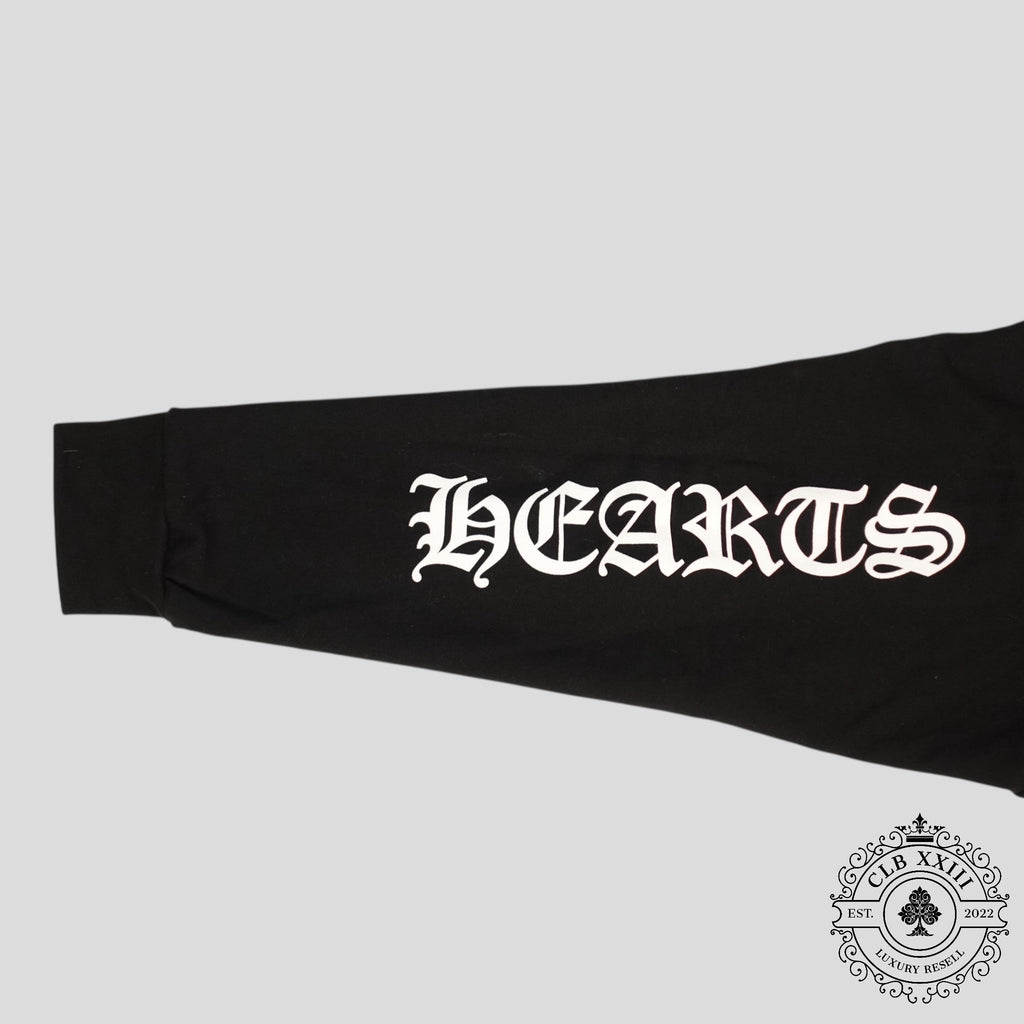 SWEAT-SHIRT RAS DU COU CHROME HEARTS AVEC LOGO SUR LA NUQUE - NOIR