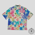 Chemise Boutonnée Louis Vuitton Aquarelle Multicolore