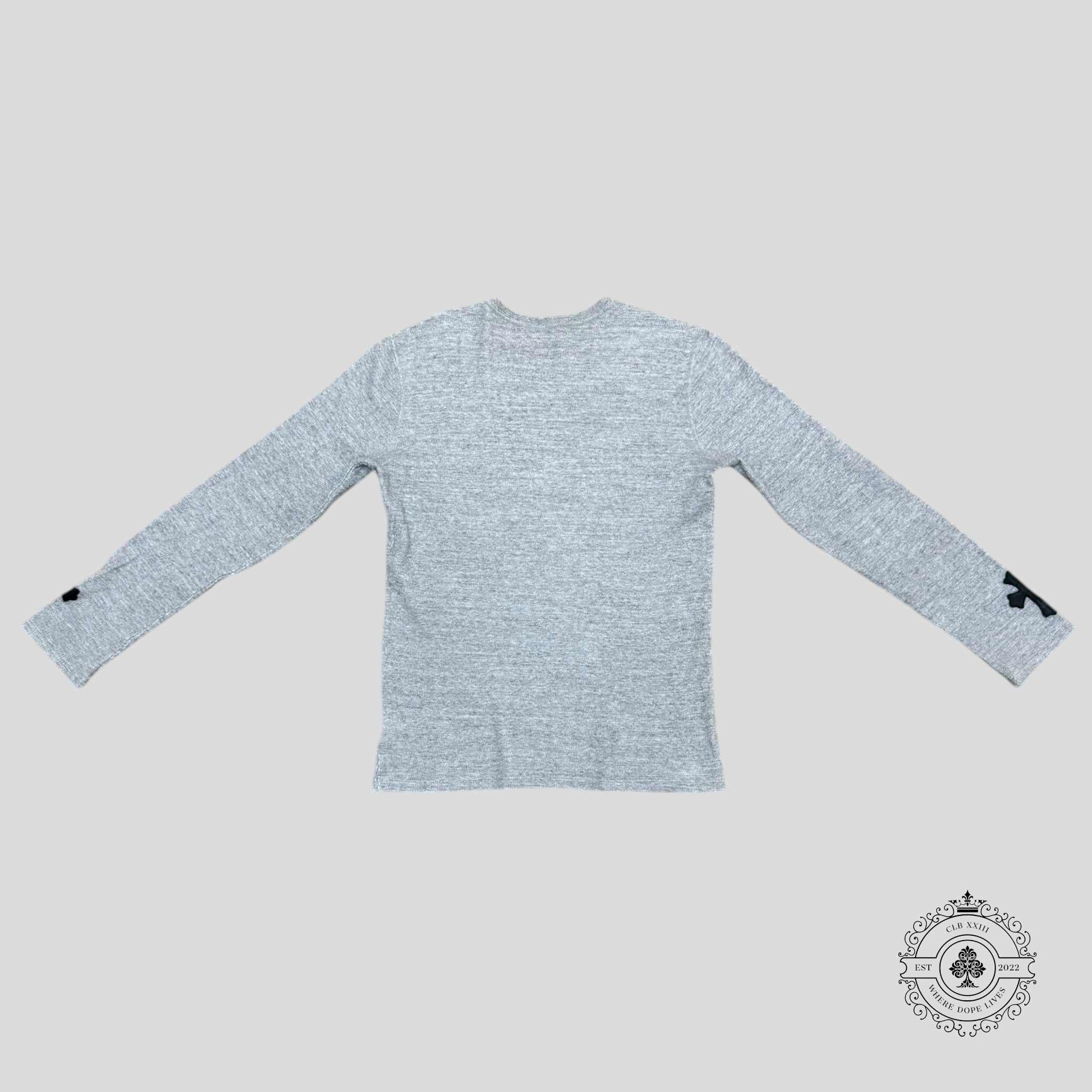 Chrome Hearts - Chemise thermique unie à col ras du cou