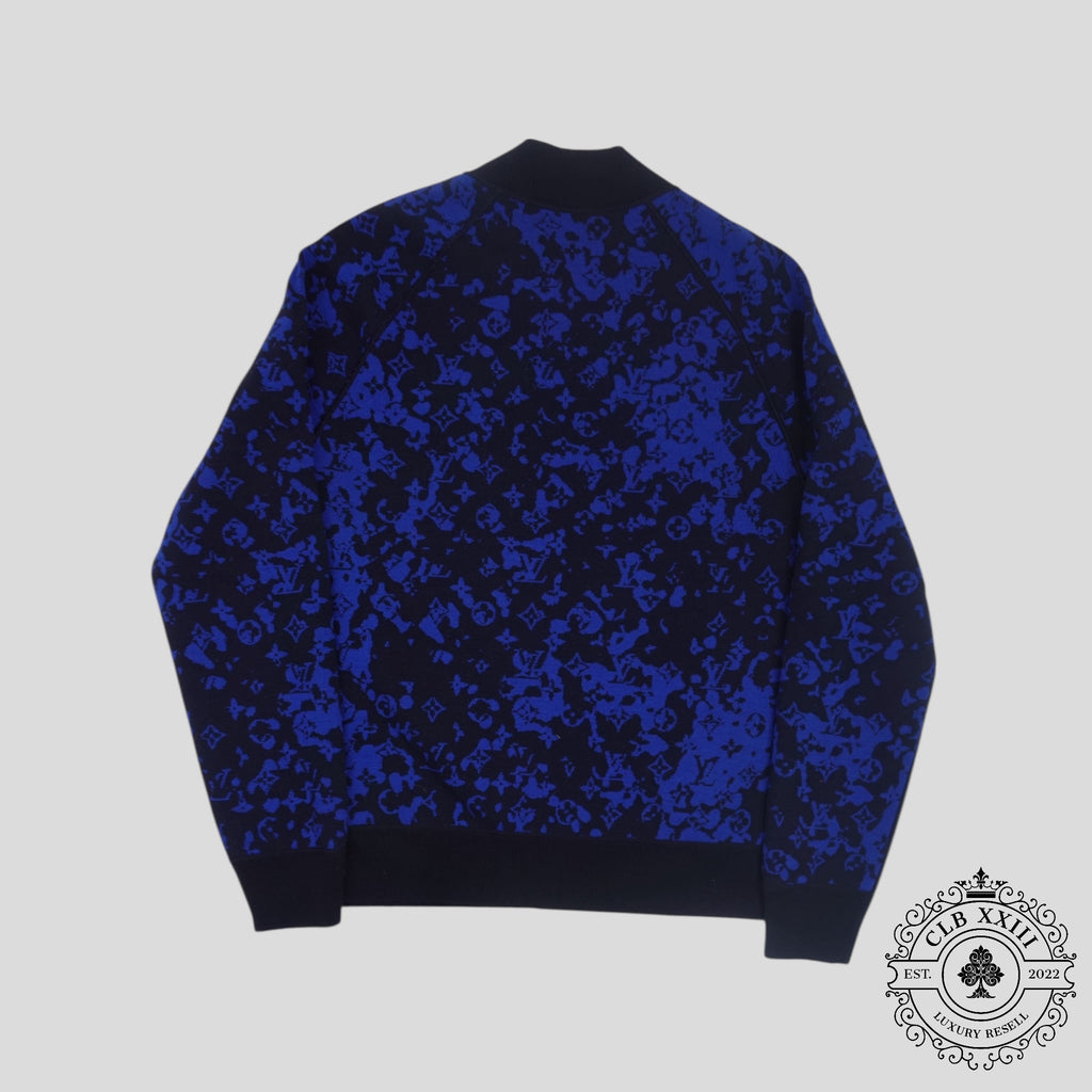 Blouson bomber réversible Louis Vuitton en jacquard Monogram