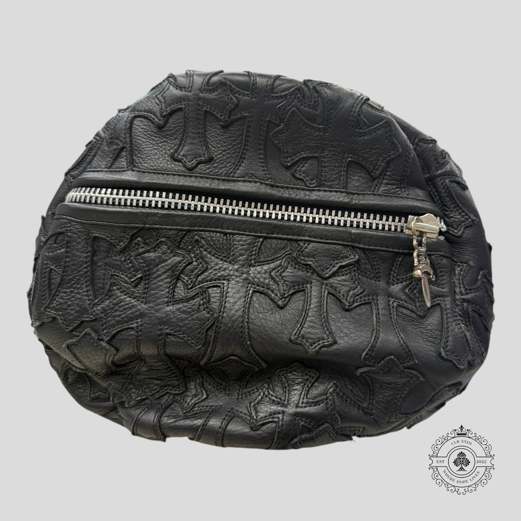 Sac polochon Chrome Hearts Cross Patch noir