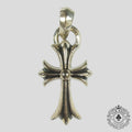 Pendentif Croix Chrome Hearts en Argent