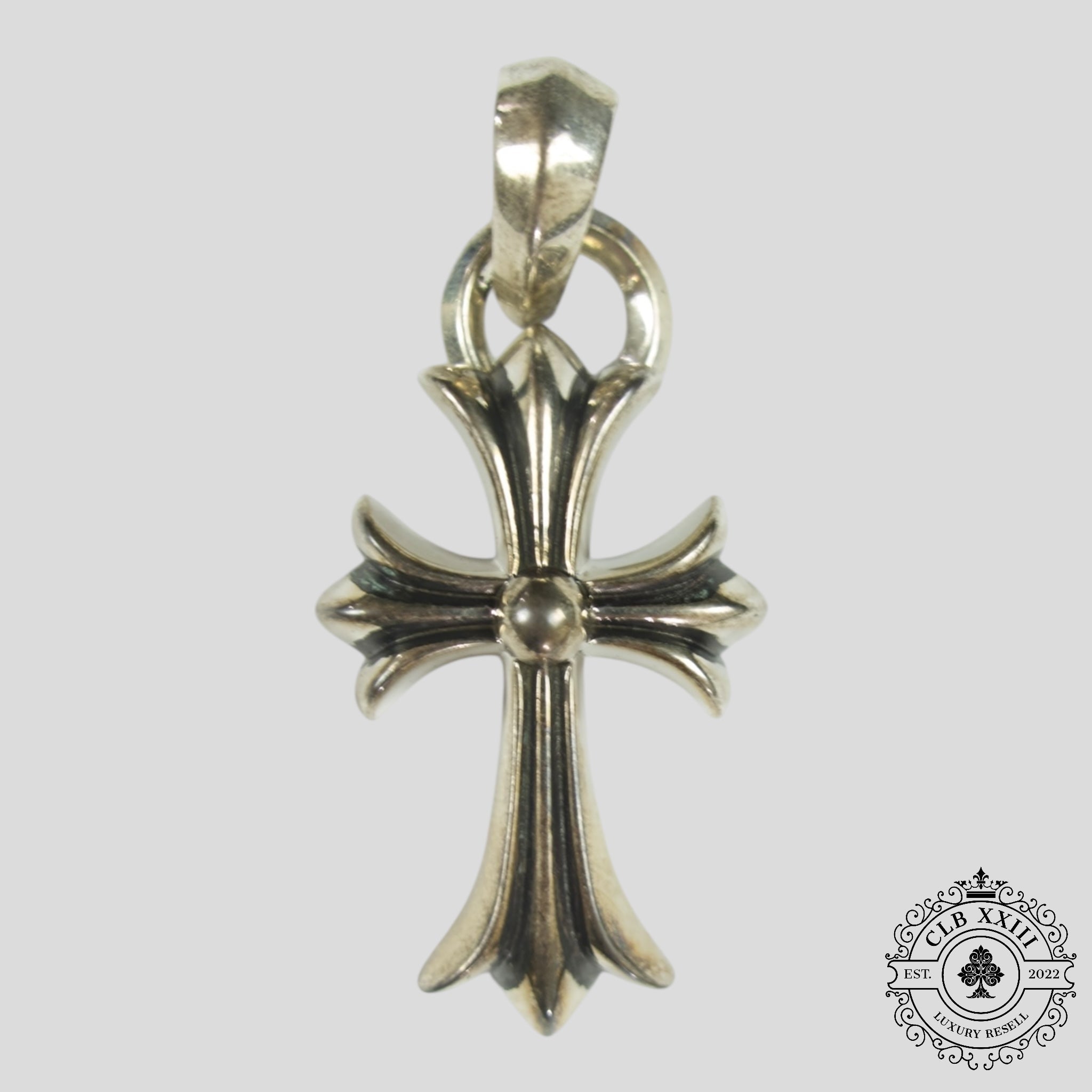 Pendentif Croix Chrome Hearts en Argent