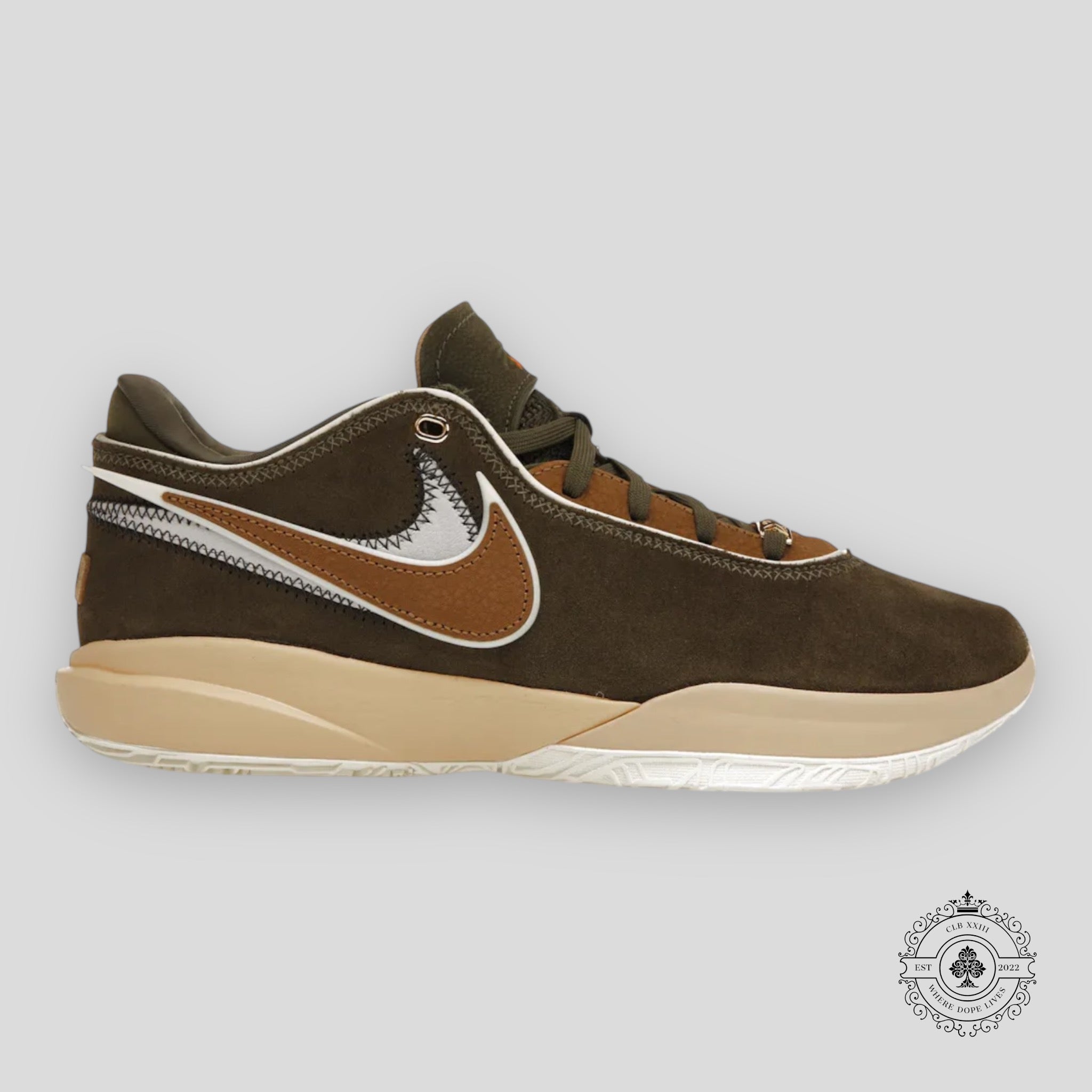 Nike LeBron 20 Vert Olive