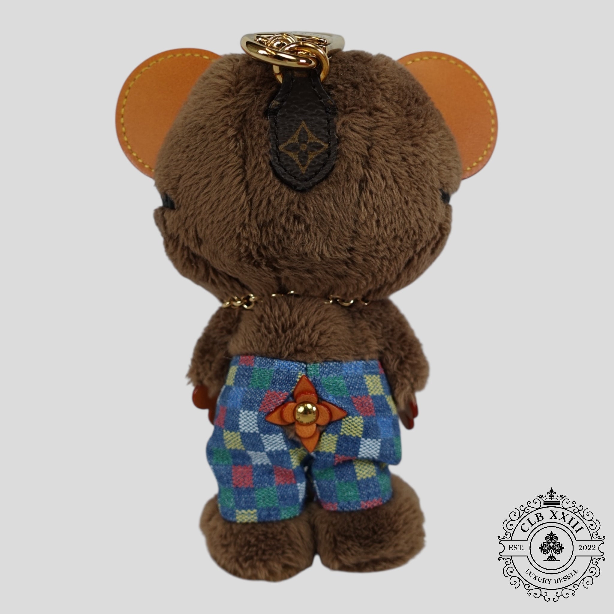 Louis Vuitton Bijou de sac LV Bear Bleu
