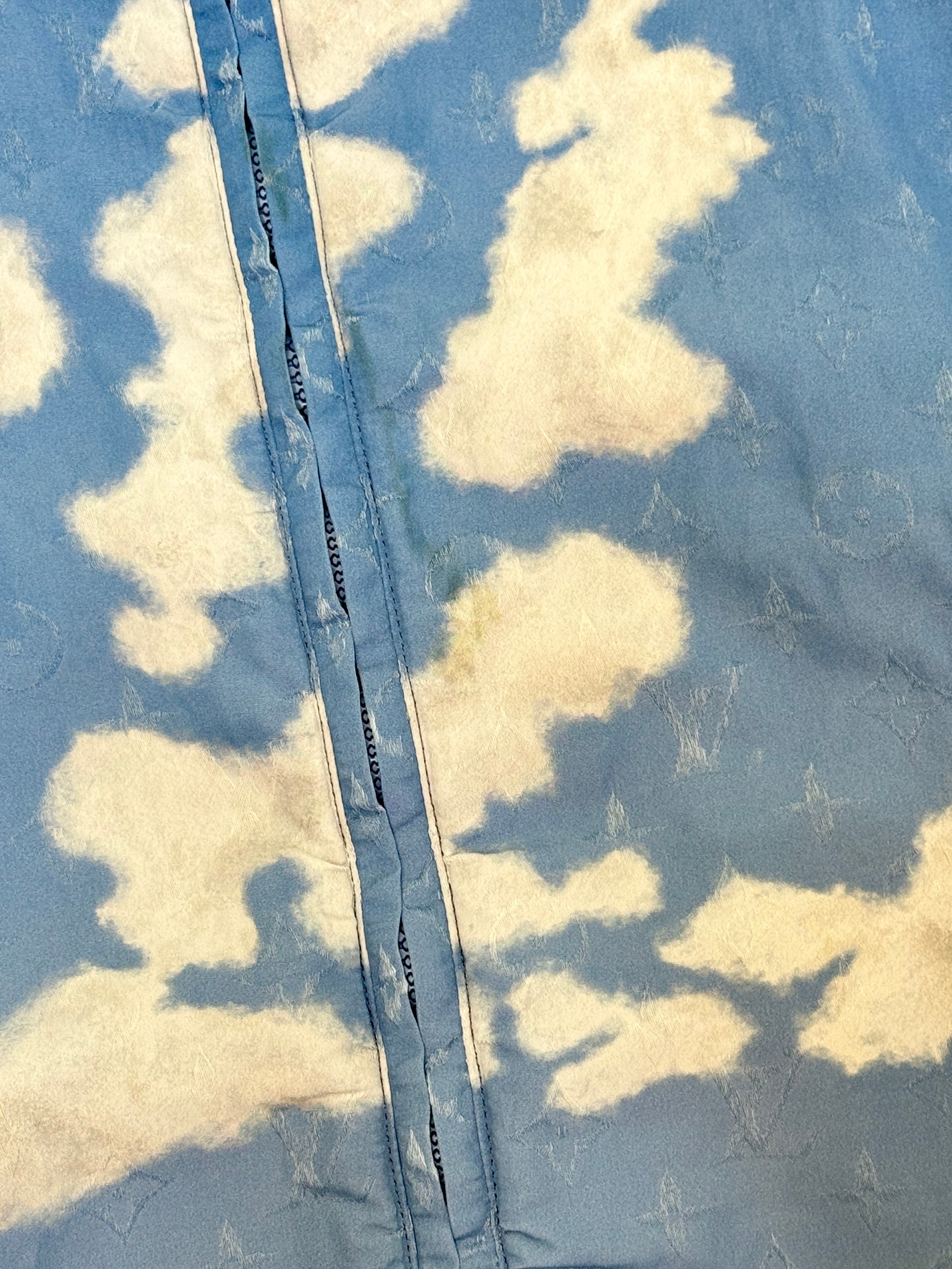 Coupe-vent Nuage Louis Vuitton bleu