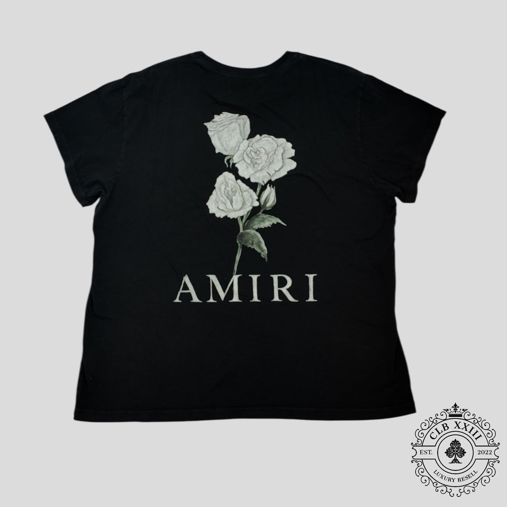 T-shirt Amiri Flower noir